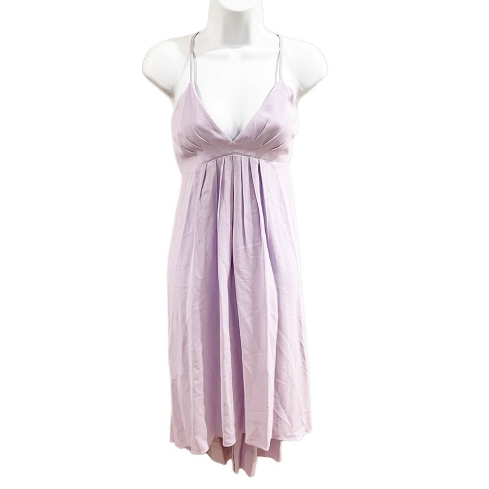 Aritzia Wilfred Lavender Purple Silk Dress Size 2
